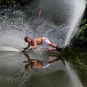 Nikolas Plytas Waterski Trick