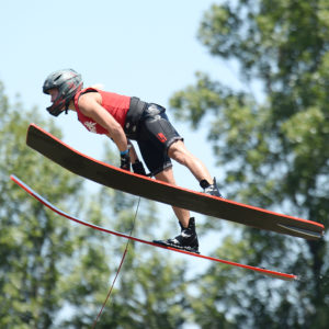 Jutta Lammi Waterski Jumping