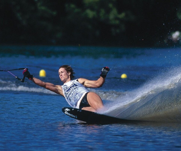 Kristi Overton Johnson Slalom Skiing