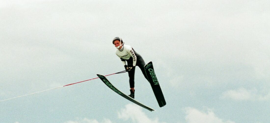 Elena Milakova-Thomsen has held the world skifly record since 2002