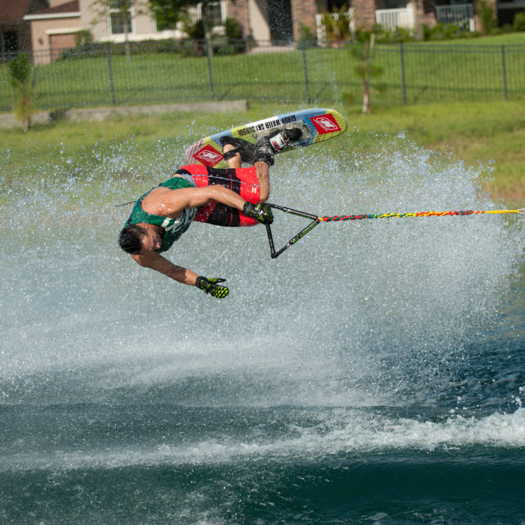 Aliaksei "Ace" Zharnasek flipping