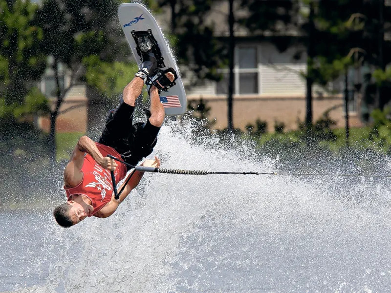 Cory Pickos Trick Skiing