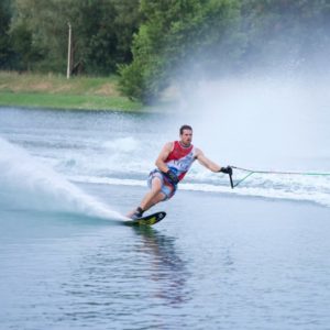 Freddie Winter at the 2023 Monaco Slalom Cup.