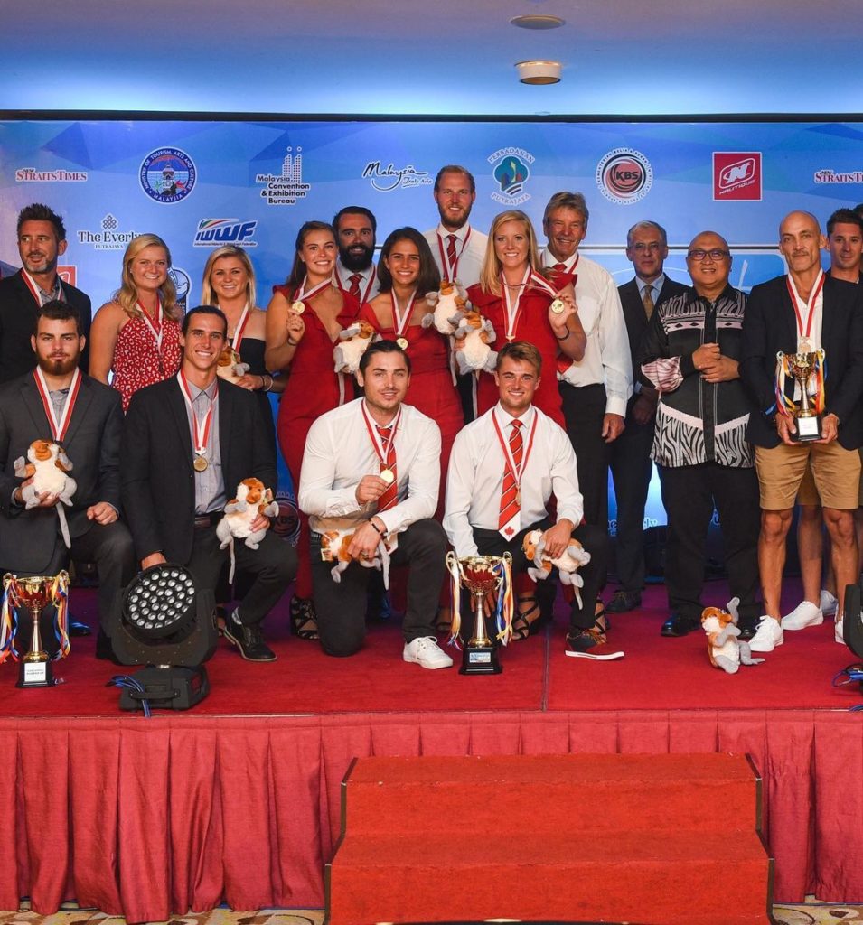 Team Canada wins gold at the 2019 World Water Ski Championships in Malaysia