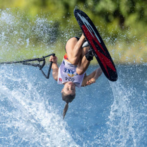 Erika Lang Trick Skiing World Record Holder