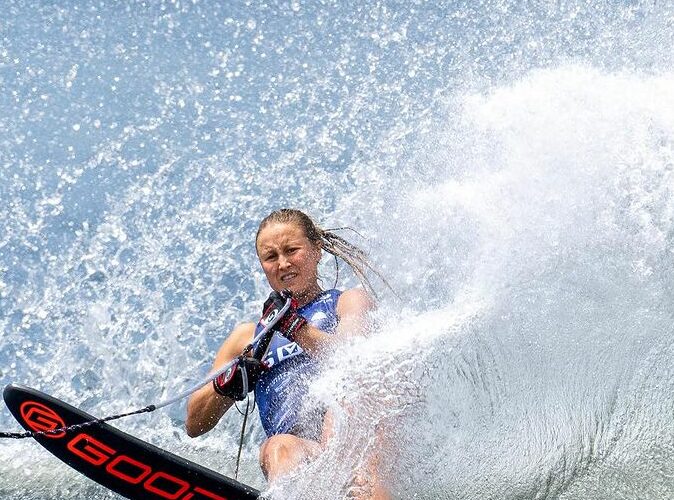 Little Germany's slalom PB at the 2023 WWS Florida Cup