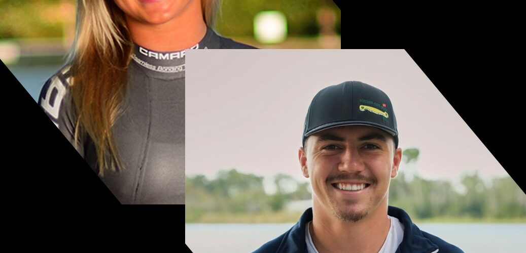 Joel Poland and Erika Lang were named the IWWF male & female waterskiers of 2023.