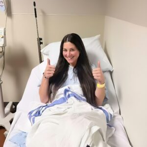 American water ski jumper Lauren Morgan underwent a second knee surgery