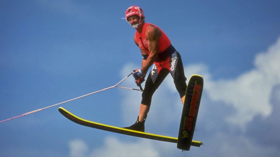 Sammy Duvall water ski jumping