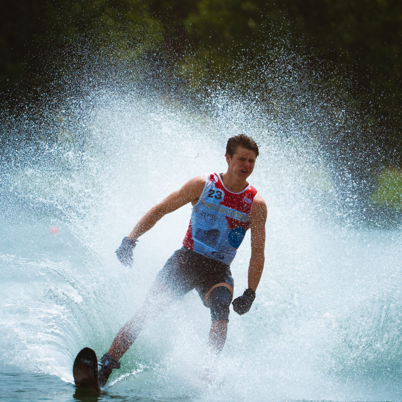 Charlie Ross won the Monaco Waterski Cup in style