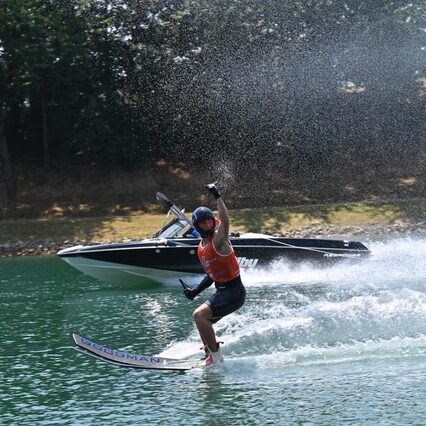 Oscar Domino jumps at the 20th International San Gervasio