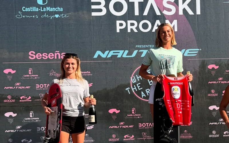 Women's trick podium at the 2025 BOTASKI ProAm