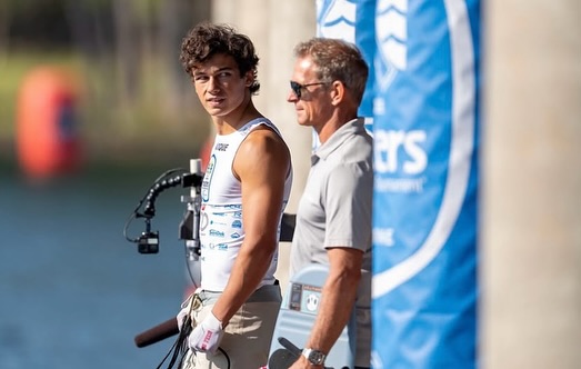 Tim Wild and Matt Rini at the 2025 Jr. Masters