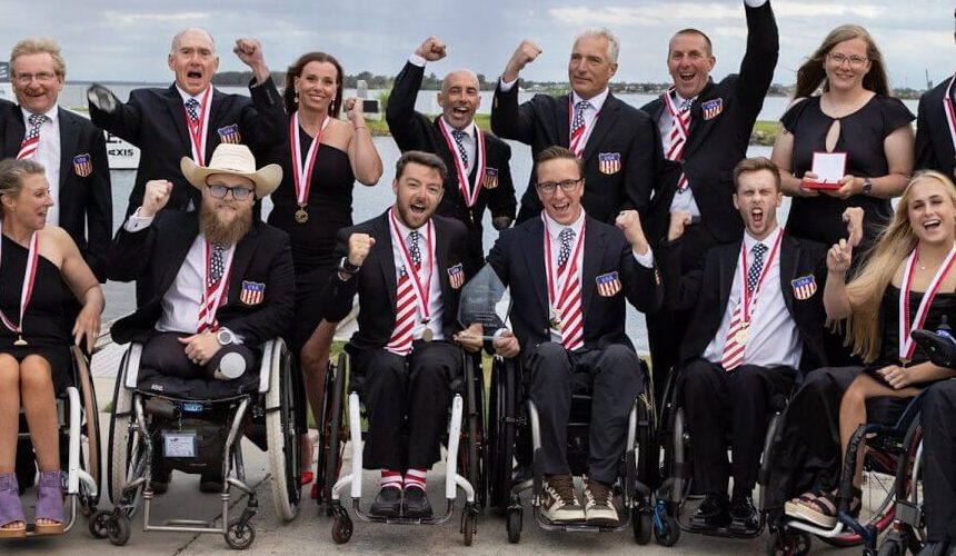 Team USA left with the biggest haul of titles, sweeping the overall categories.