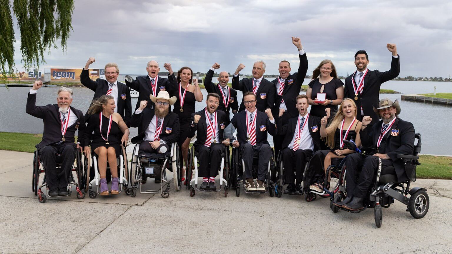 Team USA left with the biggest haul of titles, sweeping the overall categories.